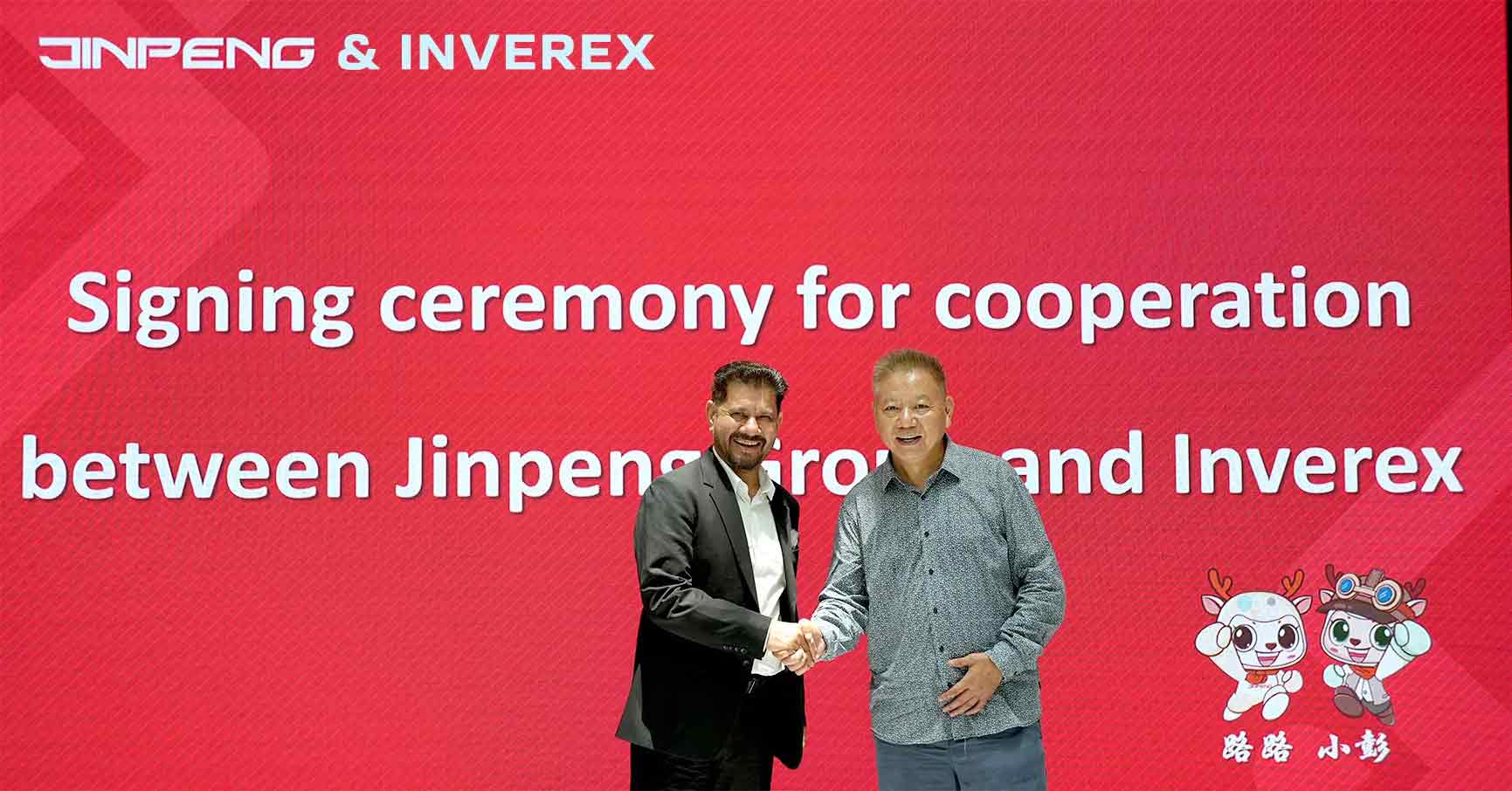 Excellent Entry Jing Peng Group Chairman and CEO Visit to Inverex