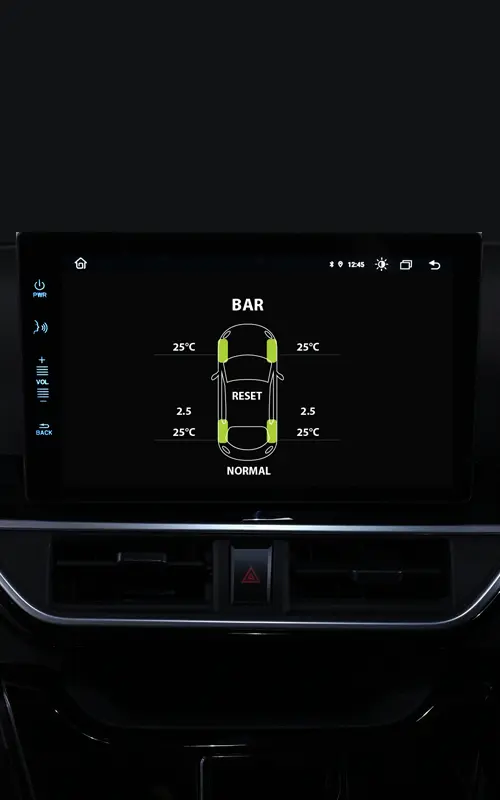 Tire Pressure Screen